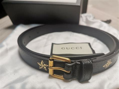 gucci bees and stars belt fake for sale|is gucci belt genuine.